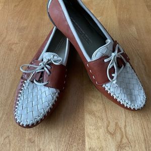 Robert Zur leather two-tone size 7 shoes